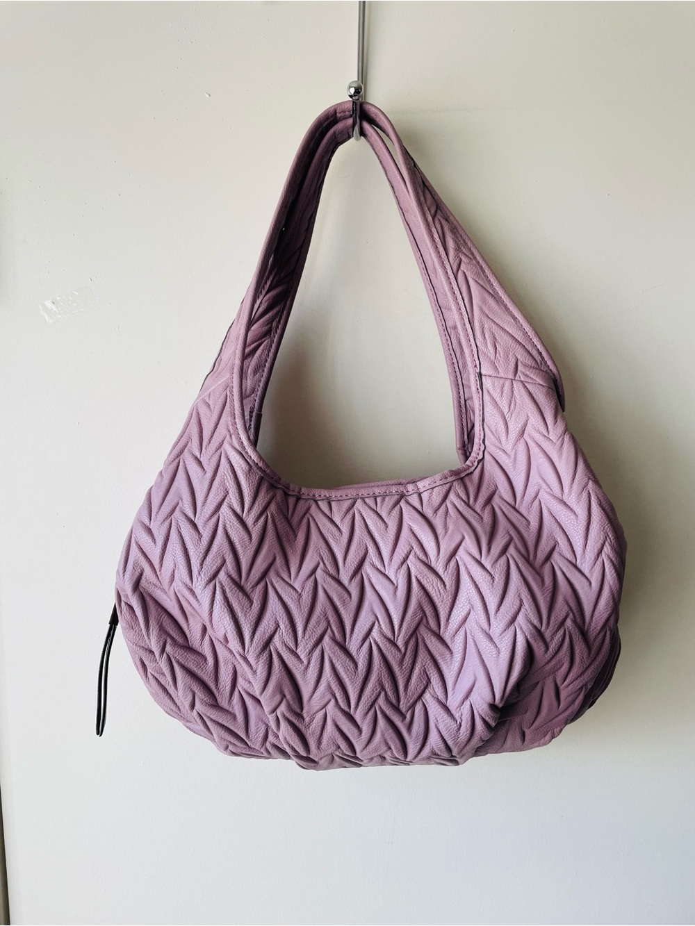 Simply Vera Vera Wang Lavender Quilted Shoulder Bag - Picture 9 of 9